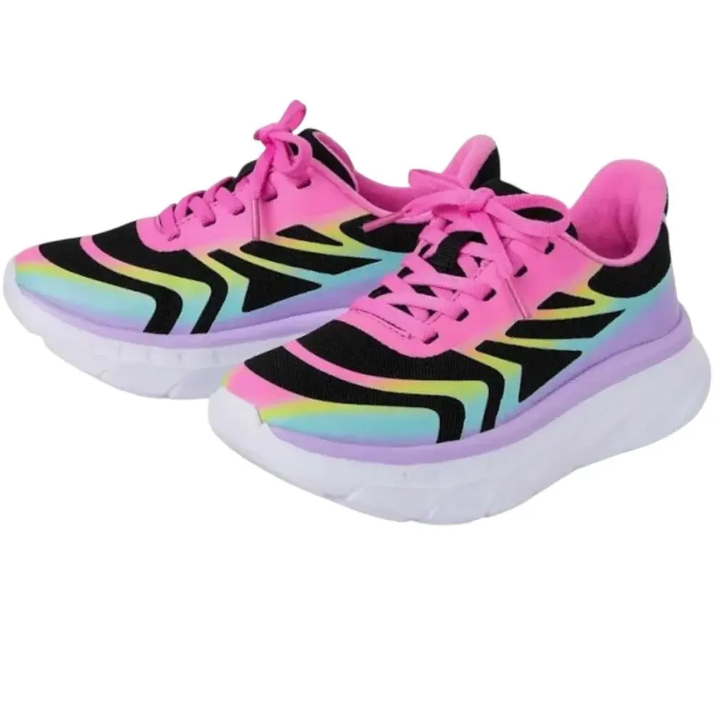 Sneakers for Youth Girls The Children's Place Rainbow Running SZ/ 3Y